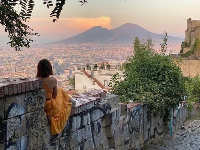 View over Naples historic centre