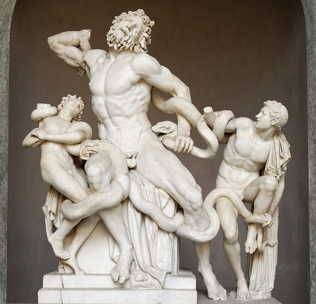Laocoön group, Vatican Museums